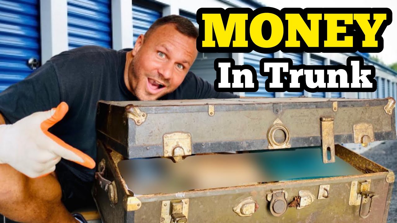 FOUND MONEY IN TRUNK / I Bought An Abandoned Storage Unit