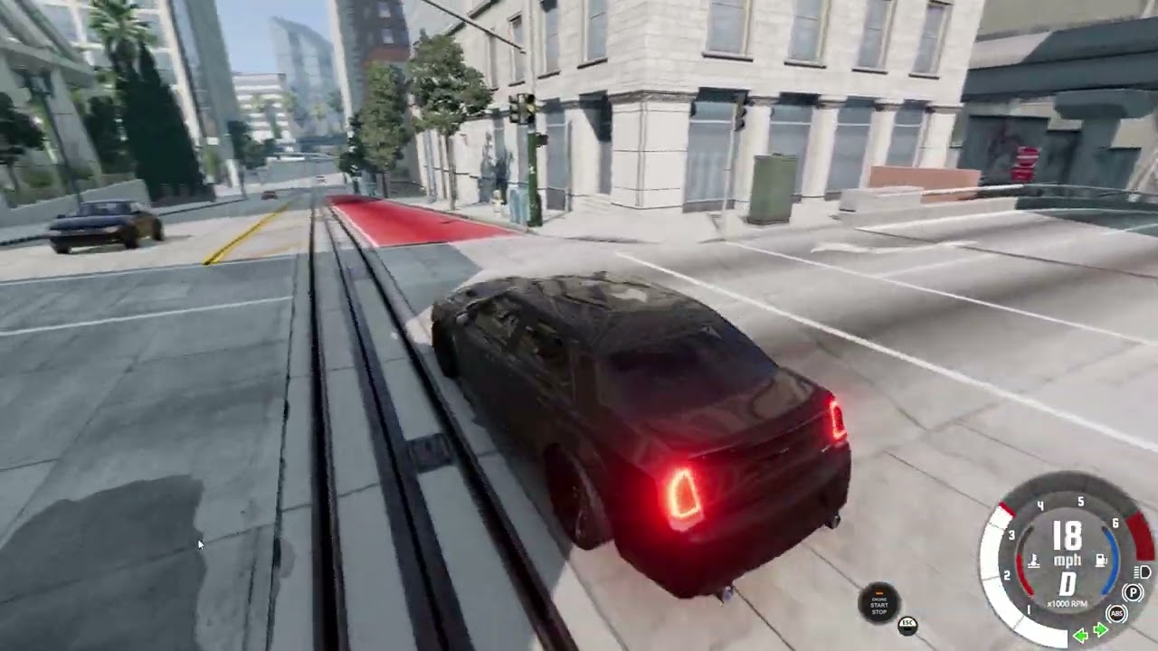 Hellcat swapping the chrysler 300! | BeamNG Cruise