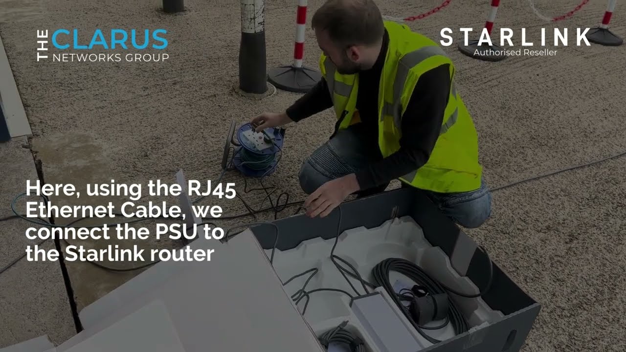 Starlink Installation - How to Set up and configure your Starlink Business Antenna and Router