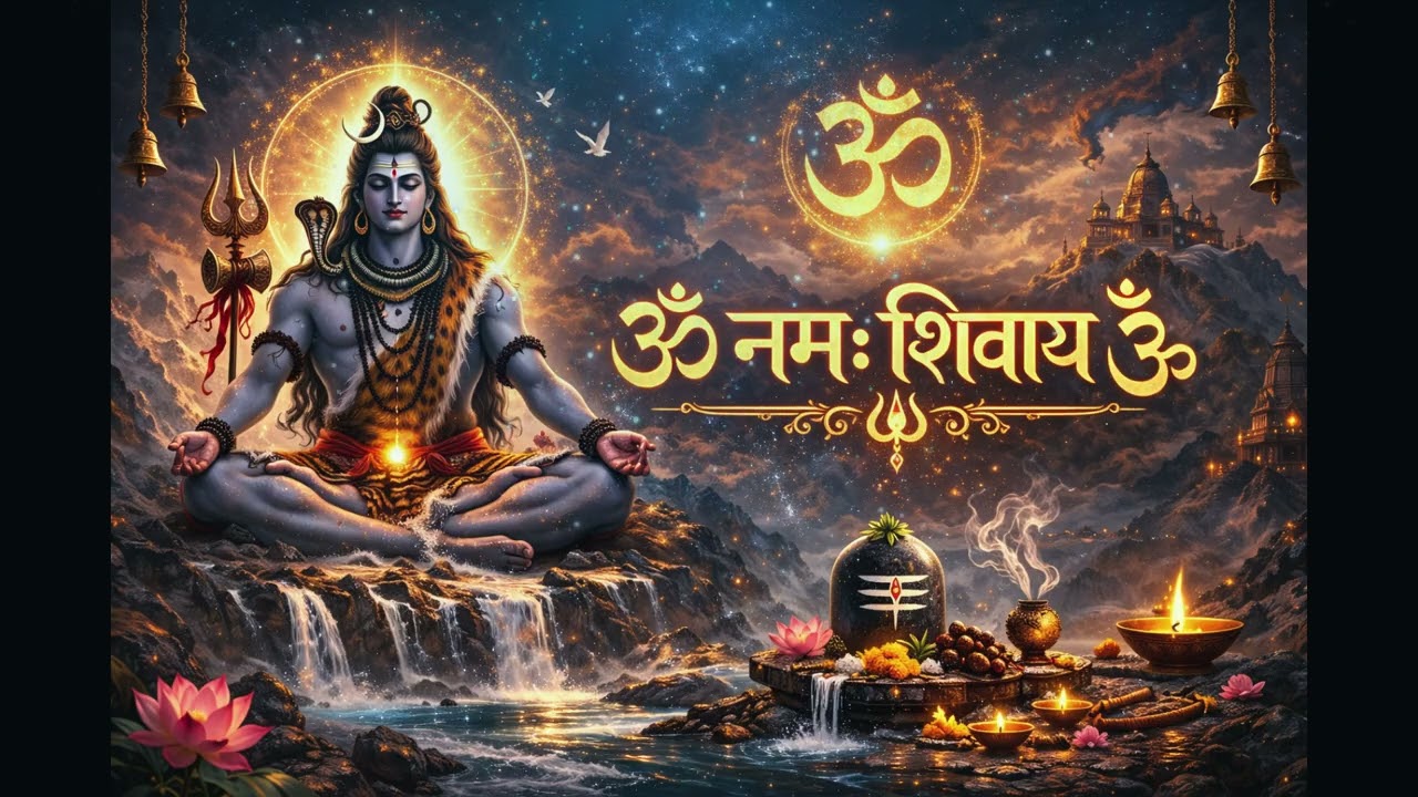 Om Namah Shivay Sound – 108 Times Powerful Shiv Mantra Chanting for Peace & Protection