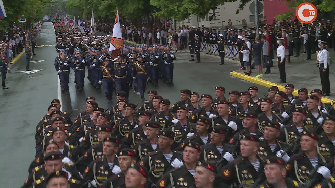 Парад в Севастополе в честь 75-летия победы в Великой Отечественной войне
