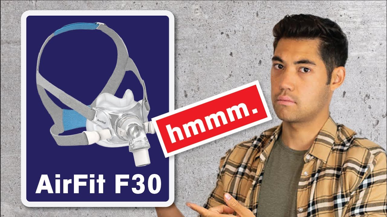 Обзор полнолицевой маски ResMed F30 | AirFit F30 или AirFit F40??