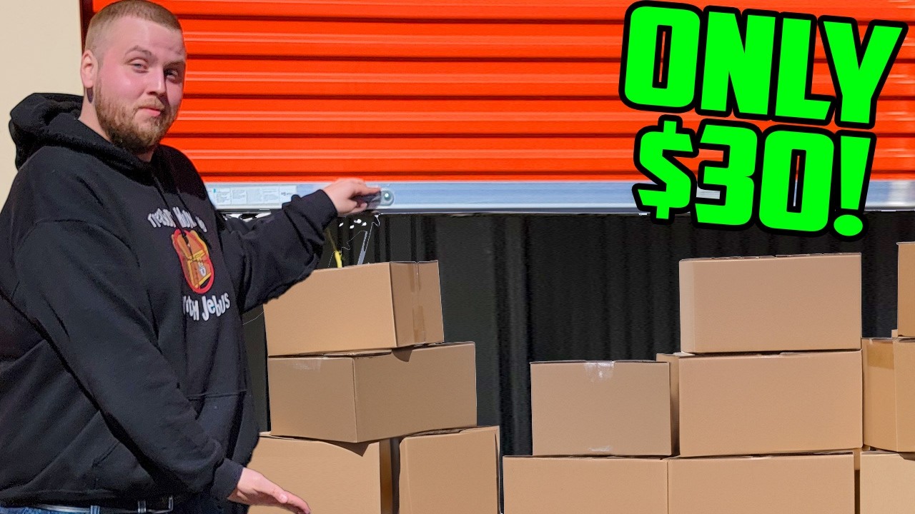 I Bought a Storage Unit For $30... Look What I Found!