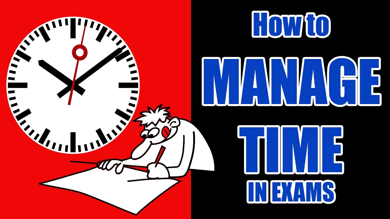 How to manage your time in an exam