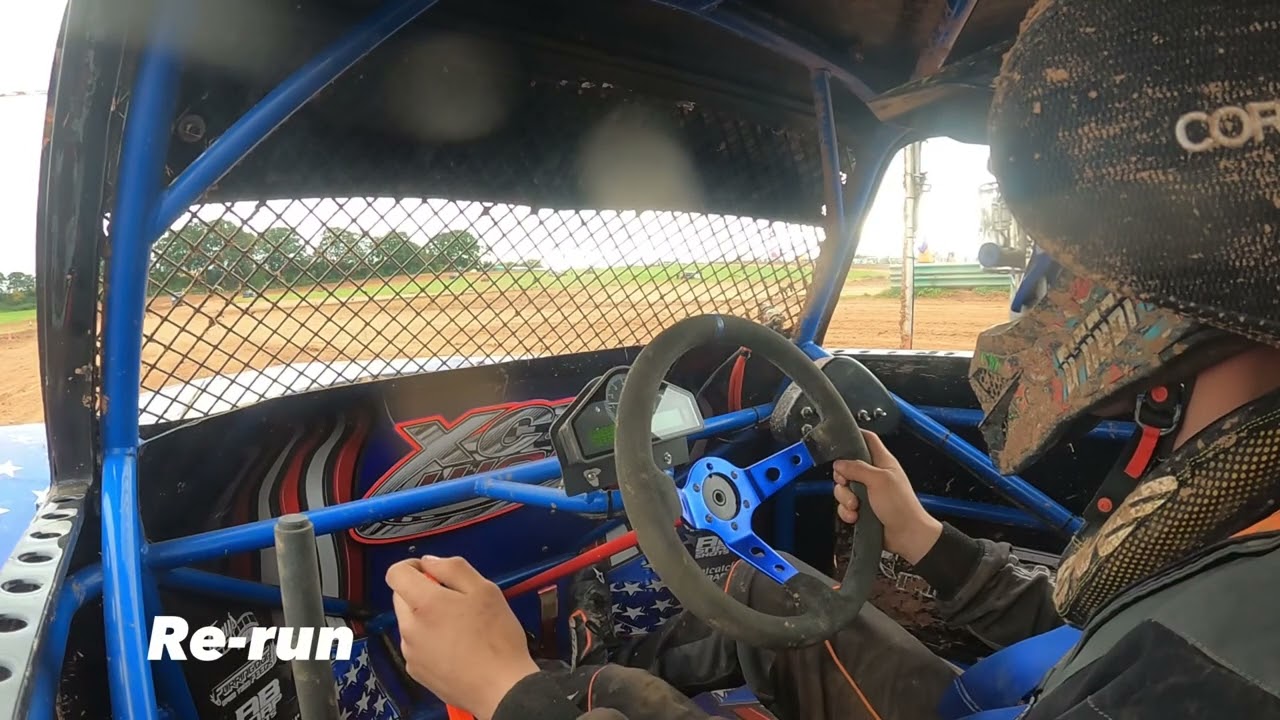 Border Counties Autograss - Men’s class 7 final / On-board NW199 Sid Lomax