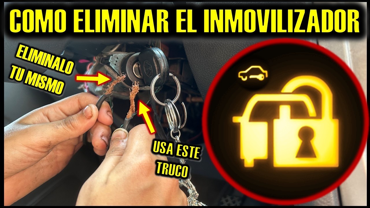 Por que se activa el inmovilizador del auto Solucion - Como eliminar el inmovilizador del auto