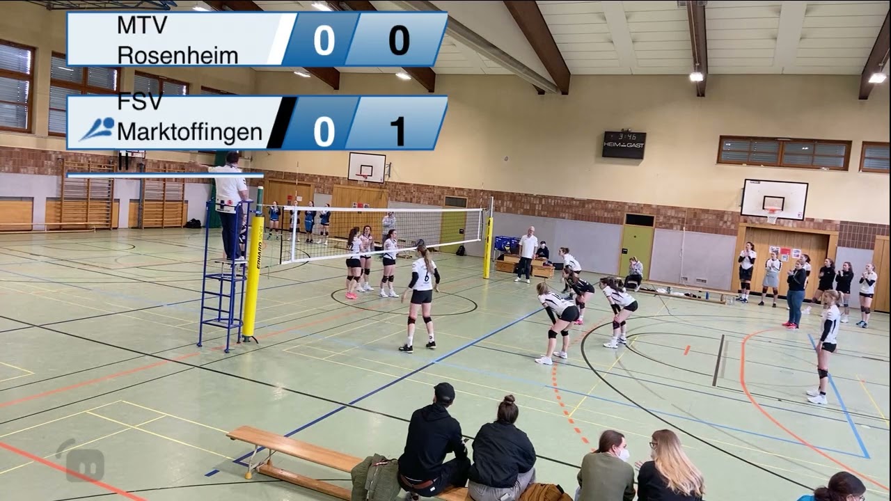 MTV Rosenheim vs. FSV Marktoffingen II Damen Volleyball Bayernliga Süd