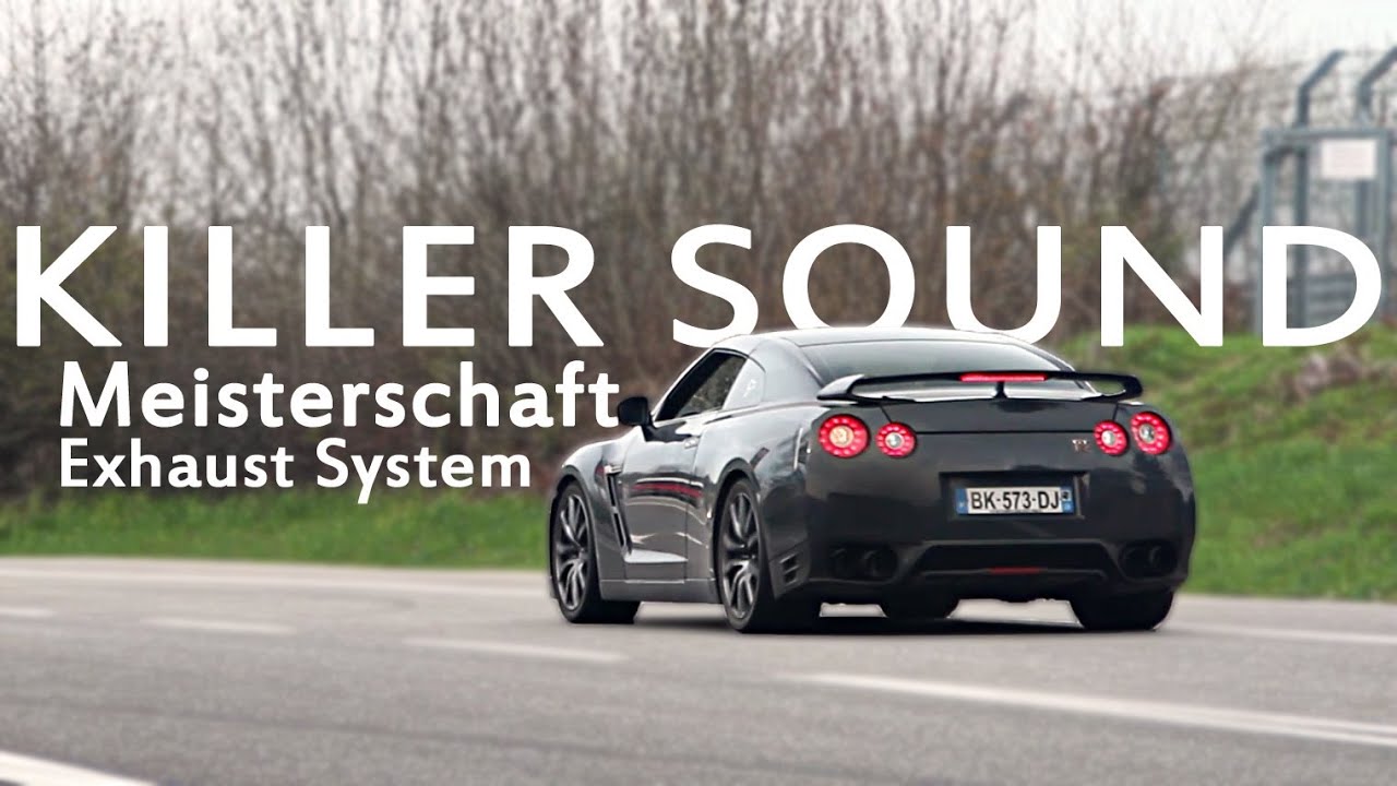KILLER SOUND: Nissan R35 GT-R w/ Meisterschaft Exhaust!
