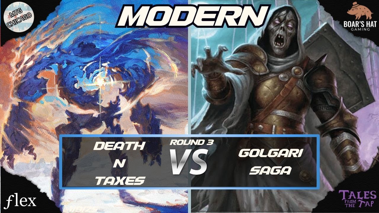 Death And Taxes VS Golgari Saga [MTG Modern Round 3]