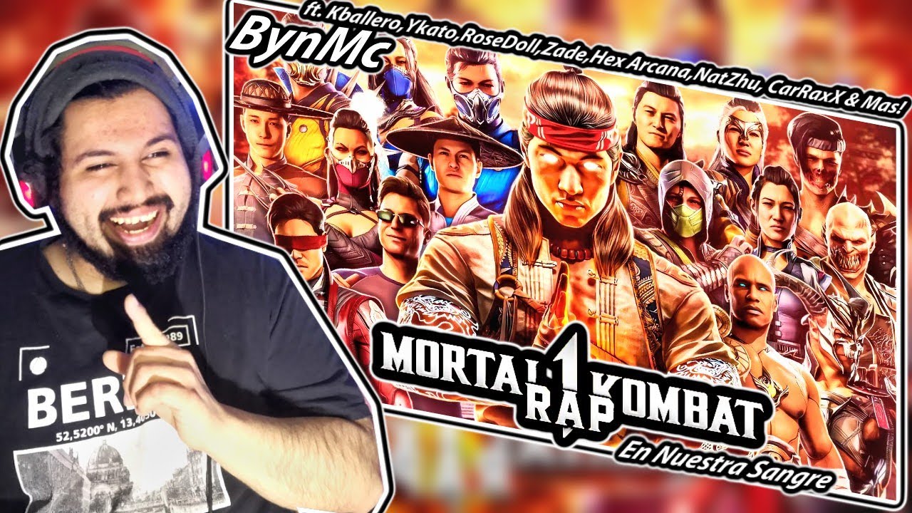 MORTAL KOMBAT 1 (MacroRap) | En Nuestra Sangre | BynMc ft. Varios Artistas [prod. IsuRmX] | Reaccion