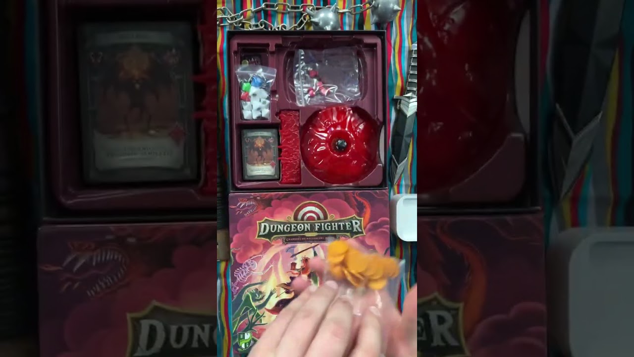 Unboxing of Dungeon Fighter: In the Chamber of Malevolent Magma by Horrible Guild