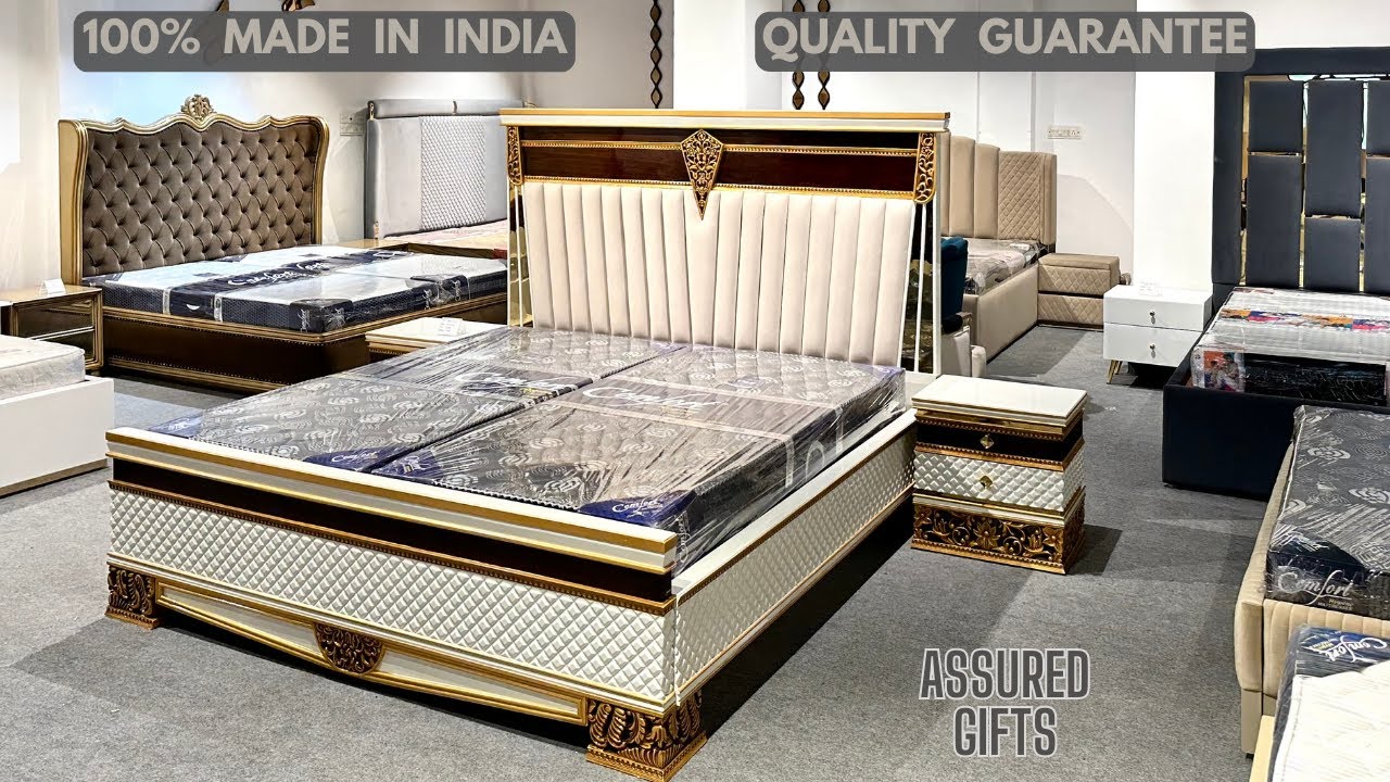 Exclusive Beds & Cozy Sofas at Offer Price with Gifts in Furniture Market | 100% Teakwood Furniture