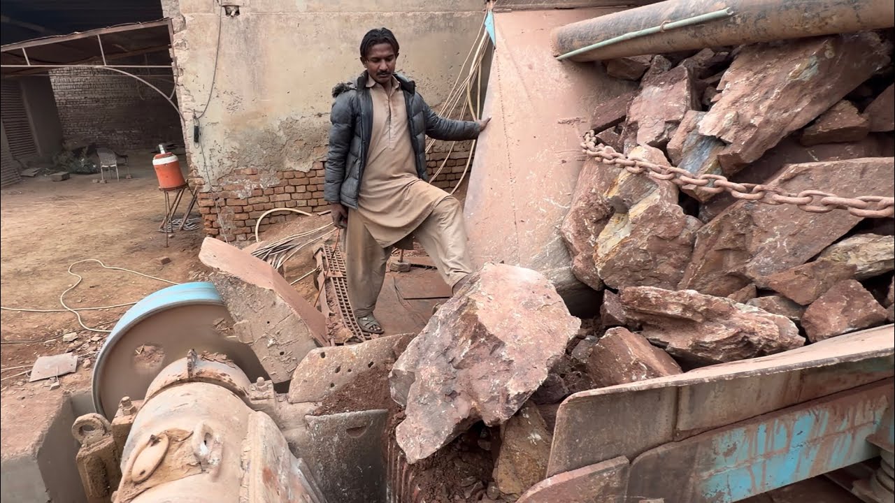 &ldquo;Big Rock Crusher Machine: Crushing Giants with Extreme Power #stonecrusher