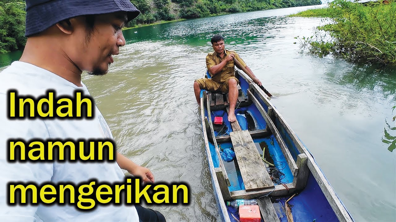 ANEH TAPI ADA // Pertemuan air Sungai dan Danau Toba #fenomenaalam #danautoba