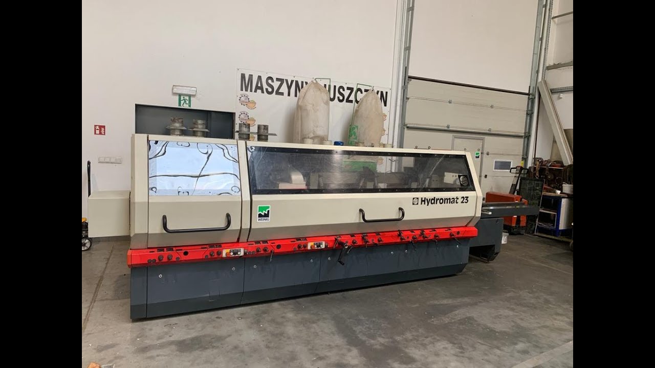 Strugarka Czterostronna Weinig Hydromat 23