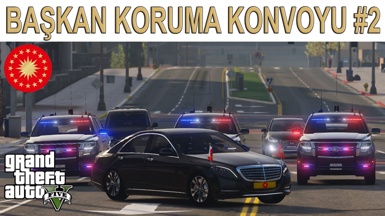 GTA 5 Başkan Koruma Konvoyu #2