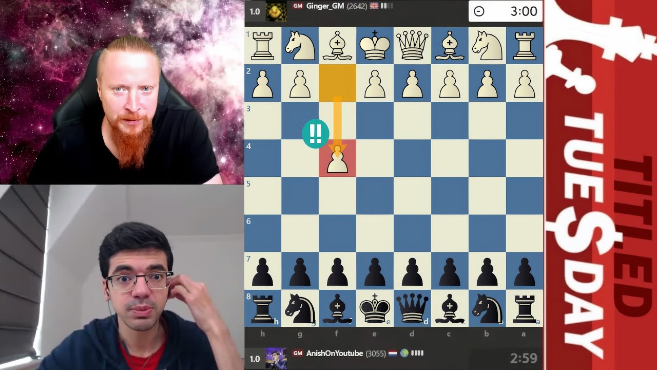 Bird’s Opening 1. F4! GM Simon Williams vs GM Anish Giri