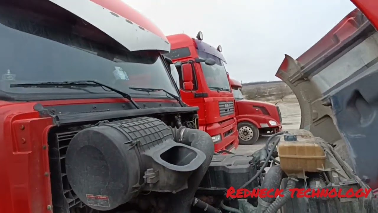 Volvo VNL d12d Про новый Капот, замена неисправной форсунки, Подарили Парфюм на всю семью)