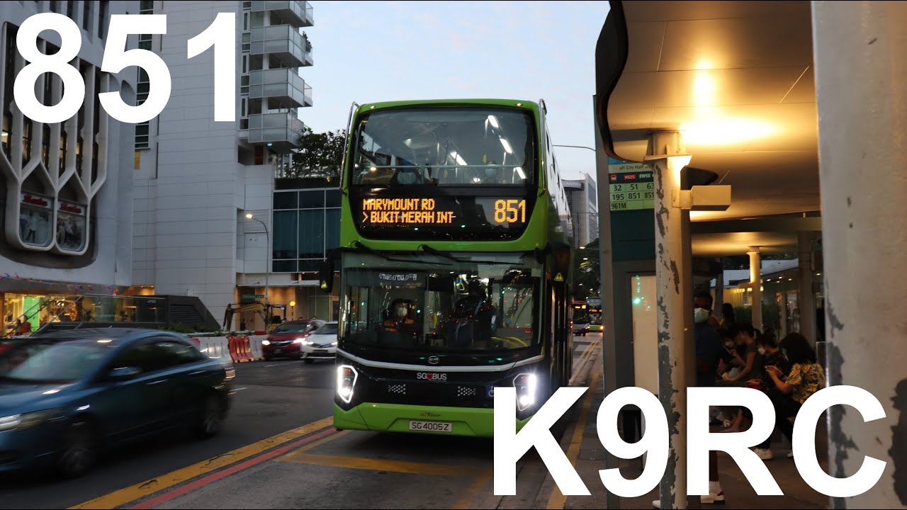 NEW ELECTRIC DOUBLE DECK | BYD K9RC Gemilang - SG4005Z on Service 851