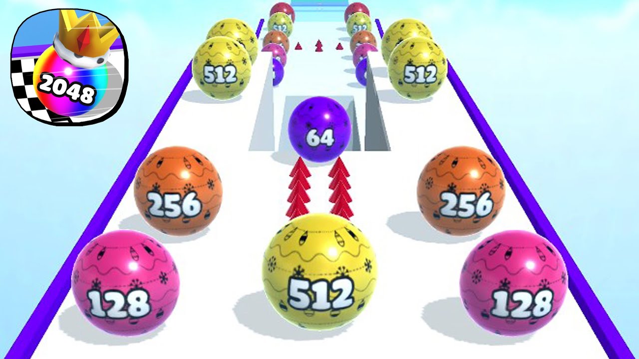 Ball Merge 2048 - All Levels Ball Gameplay Android, iOS ( Level 5719 - 5728 )