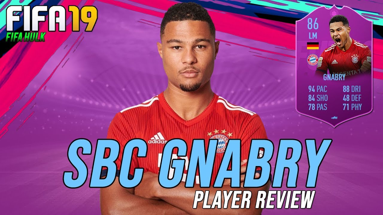 FIFA 19 SBC 86 GNABRY REVIEW | BUNDESLIGA SBC 86 GNABRY REVIEW w/ DETAILED PERFORMANCE STATS