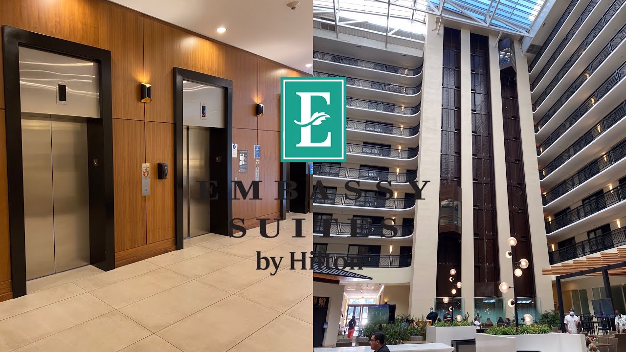 Scenic US Traction elevators @ Embassy Suites - South San Francisco, CA