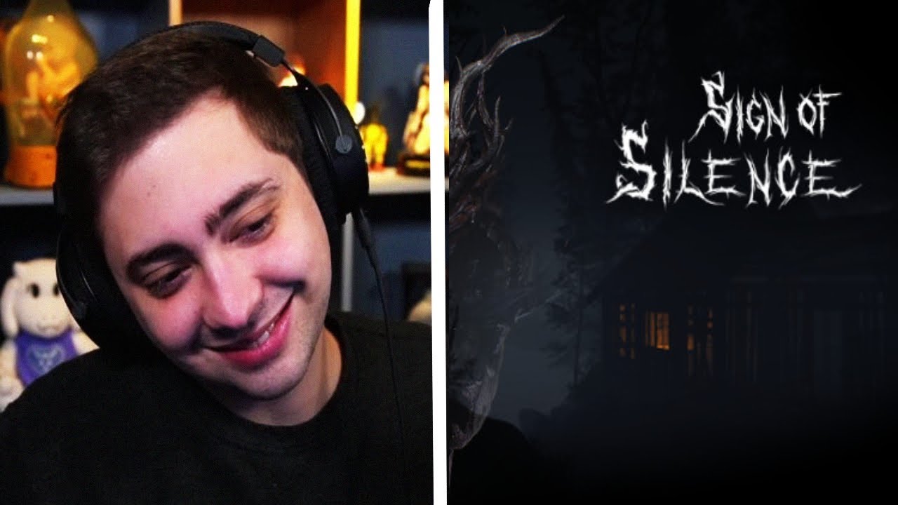alanzoka jogando jogo de terror com amigos (Sign of Silence)