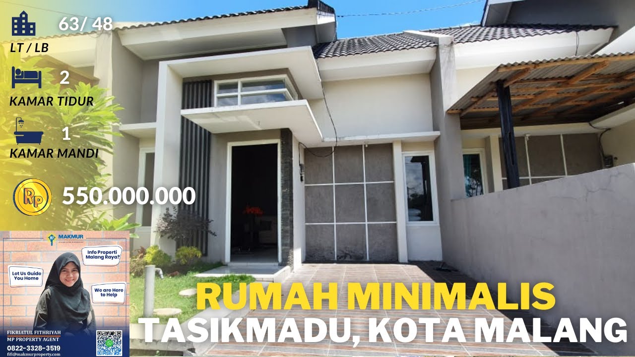 [SOLD OUT] DIJUAL RUMAH SIAP HUNI DI TASIKMADU, LOWOKWARU MALANG | INFO RUMAH MALANG | RUMAH MURAH