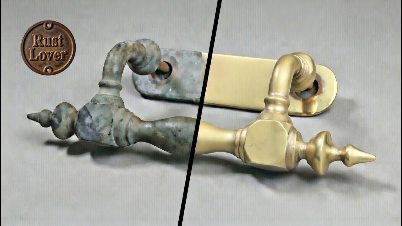 Antique Brass Handle + Bonus