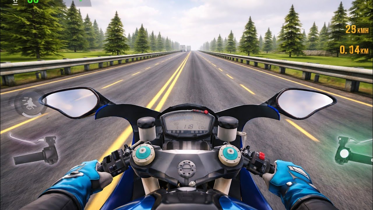 🏍️ Traffic Rider Bike Games 2026 | Blow DCT8910H Beast on Highway! 💚🔥