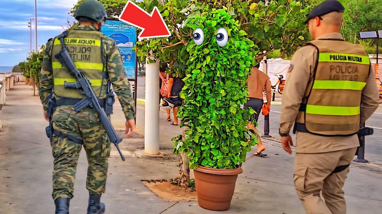 Pegadinha homem moita - Carnaval 2026