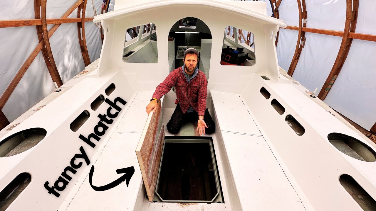 This HUGE, CUSTOM BUILT HATCH has UNIQUE Features [EP 136]