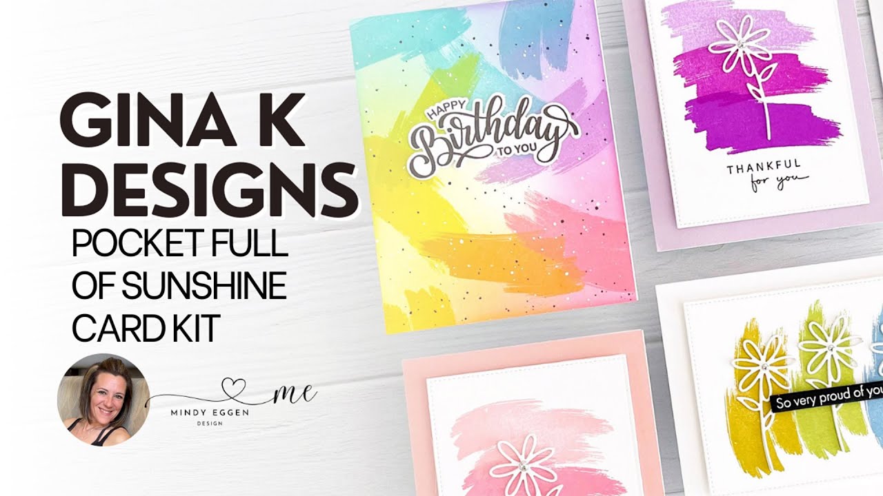 Gina K Release Pocket Full Of Sunshine Card Kit