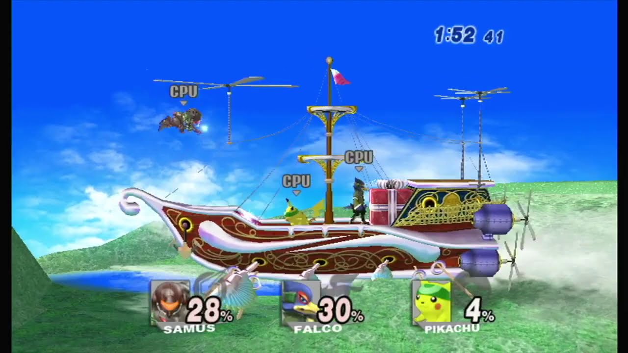 Super Smash Bros. Brawl - Турнир №1