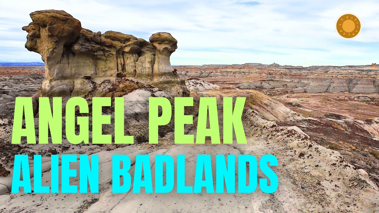 Angel Peak Scenic Area | 30-Mile Bike Ride Through New Mexico’s “Alien” Badlands