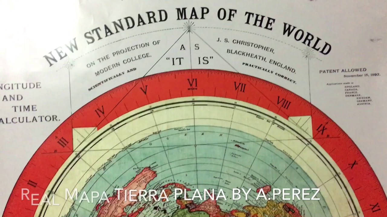 344 - Tierra Plana - Estudiando Real Mapa de Nuestra Tierra