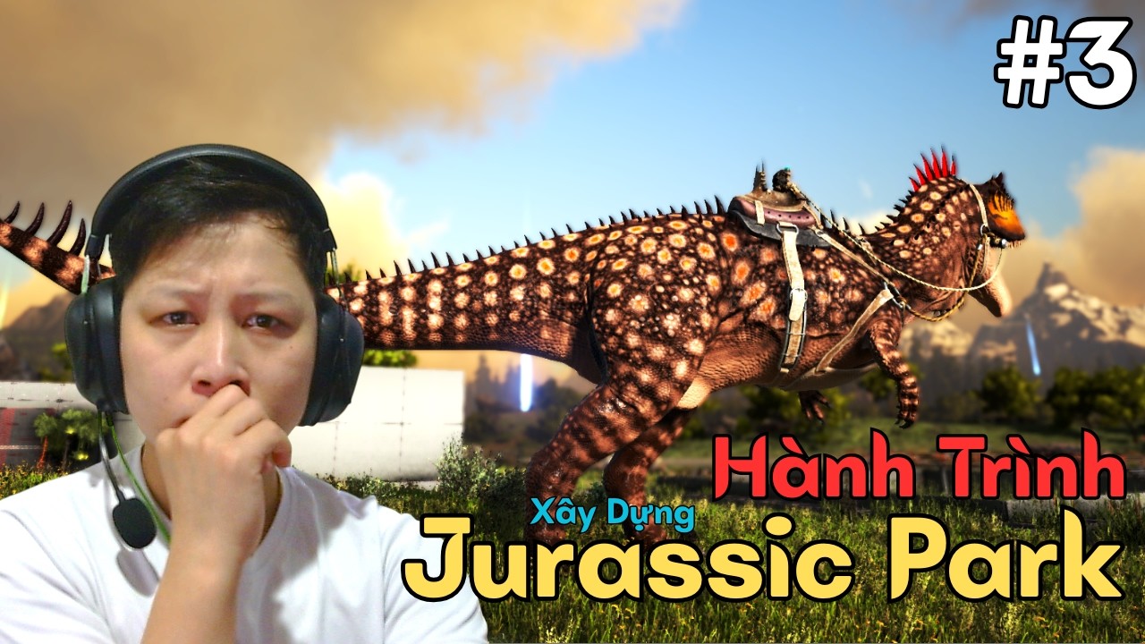 Ark Jurassic Park #3 SiêU dự án Công Viên Khủng Long sắp hoàn thành  !