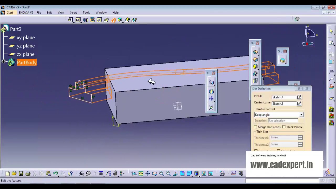 CATIA tutorial in Hindi 