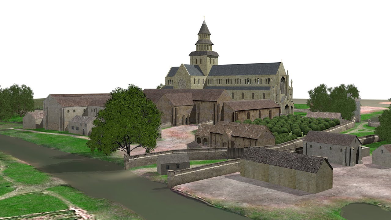 Chertsey Abbey 1362 Re-imagined