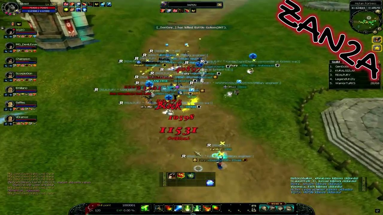 [ExSRO] Genocide Versus ALL Server 1/1 [Discord VC]