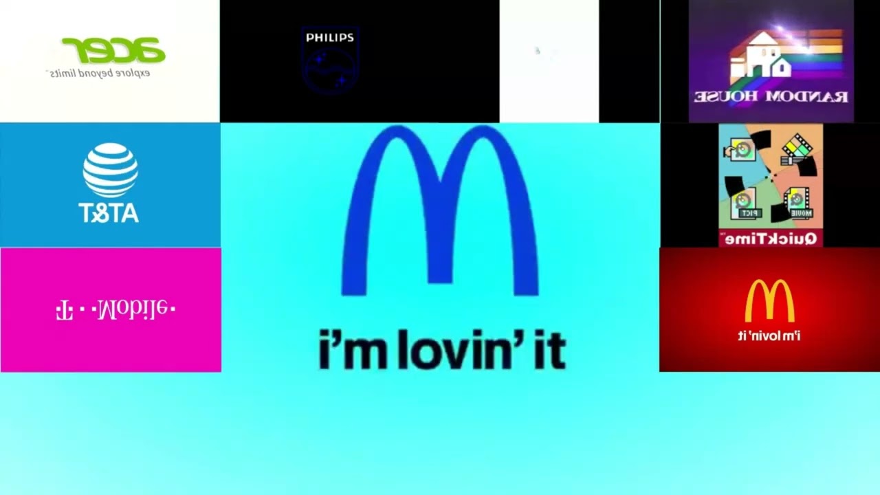 Acer, AT&T, QuickTime, Mcdonald's, Philips CD-i, Random House and T-Mobile - Sparta No BGM Remix