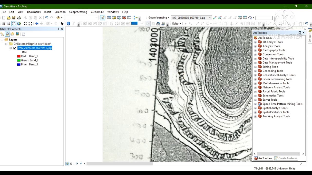 Tout comprendre sur le Géoréférencement dans ArcGIS