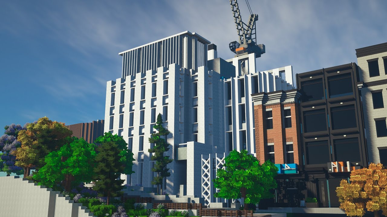 Minecraft Apartments and Architecture Theory (29 Kuala Ave.)