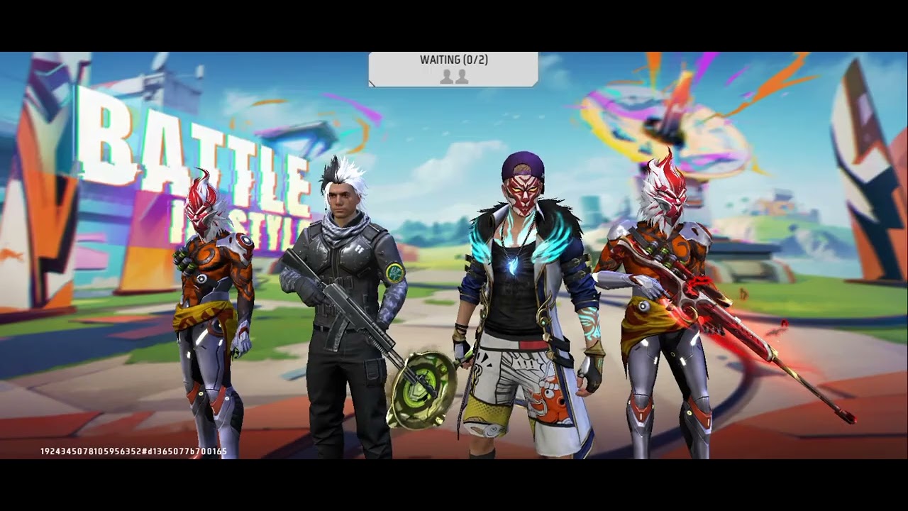 Playing BR rank and Clash squad