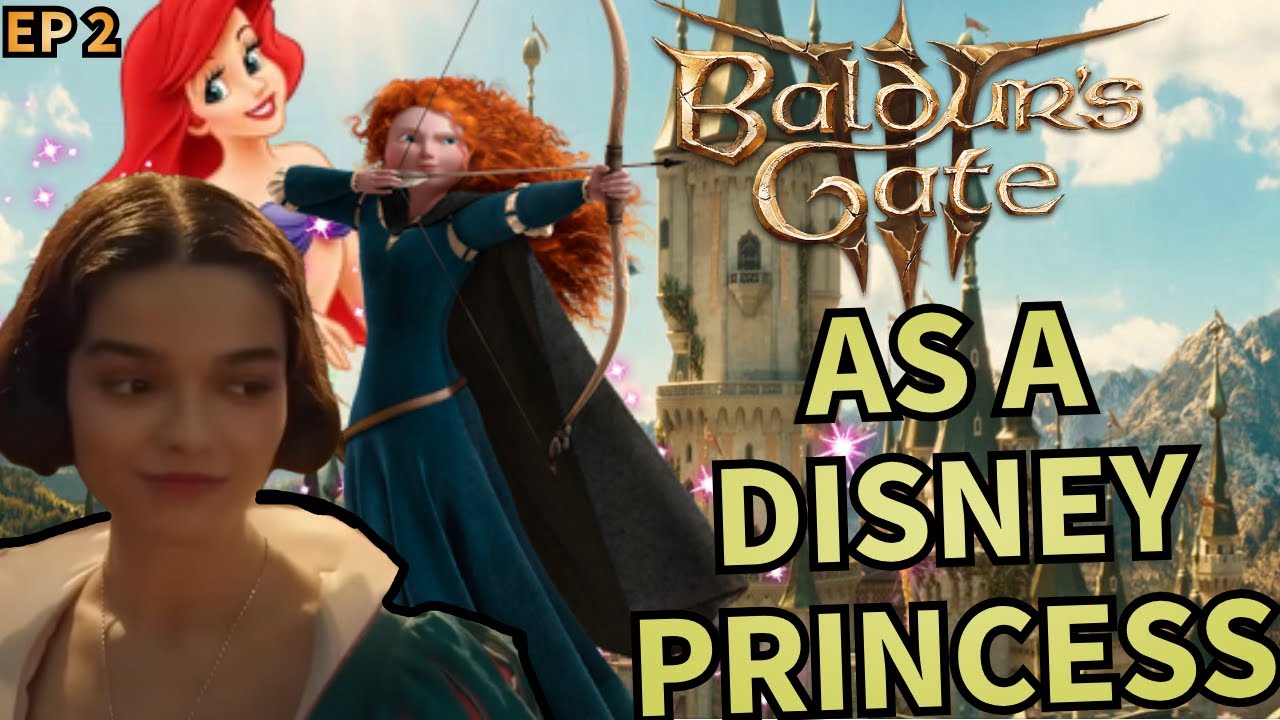 Can you Beat Baldur's Gate 3 AS A DISNEY PRINCESS?!?  (again...)