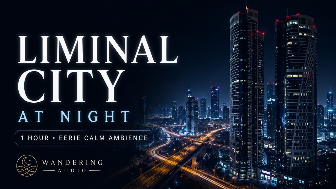Liminal City at Night Eerie Calm Background Music for Focus & Stillness (1 Hour)