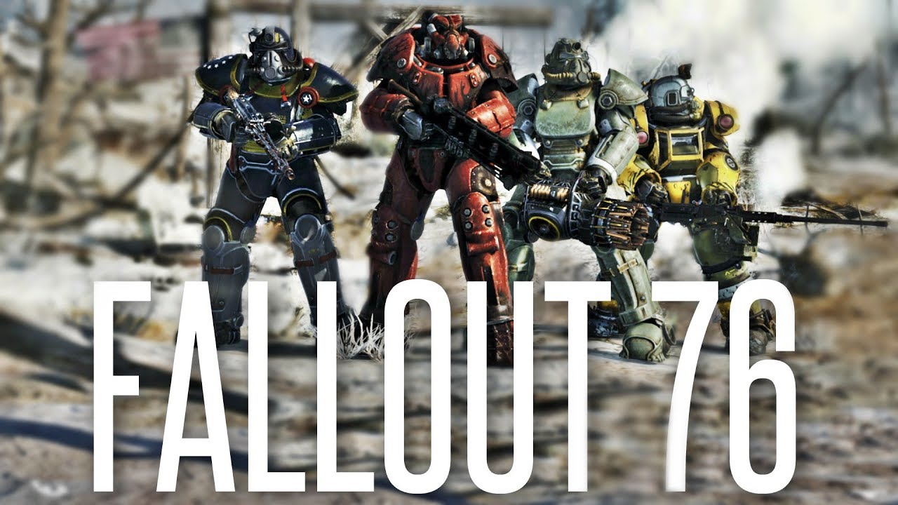 FALLOUT 76 - New Multiplayer Fallout Game / Details & E3 Footage