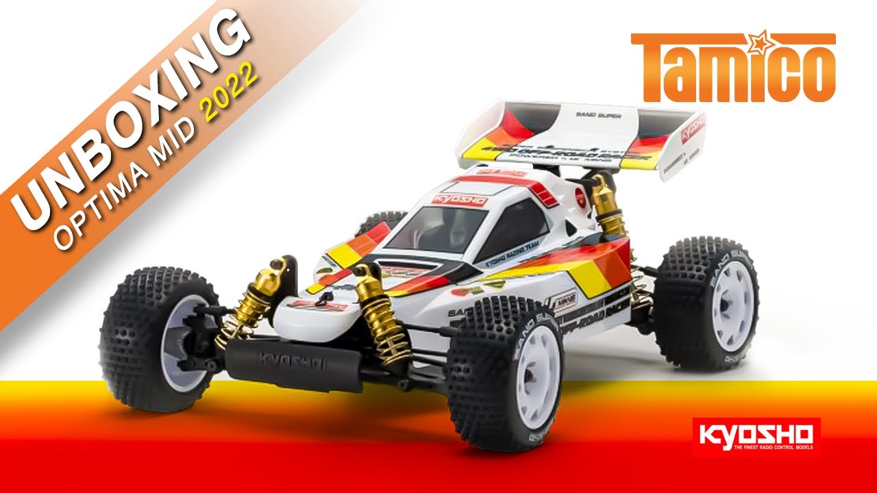 Tamico Unboxing Kyosho 30622 Optima Mid Buggy 2022