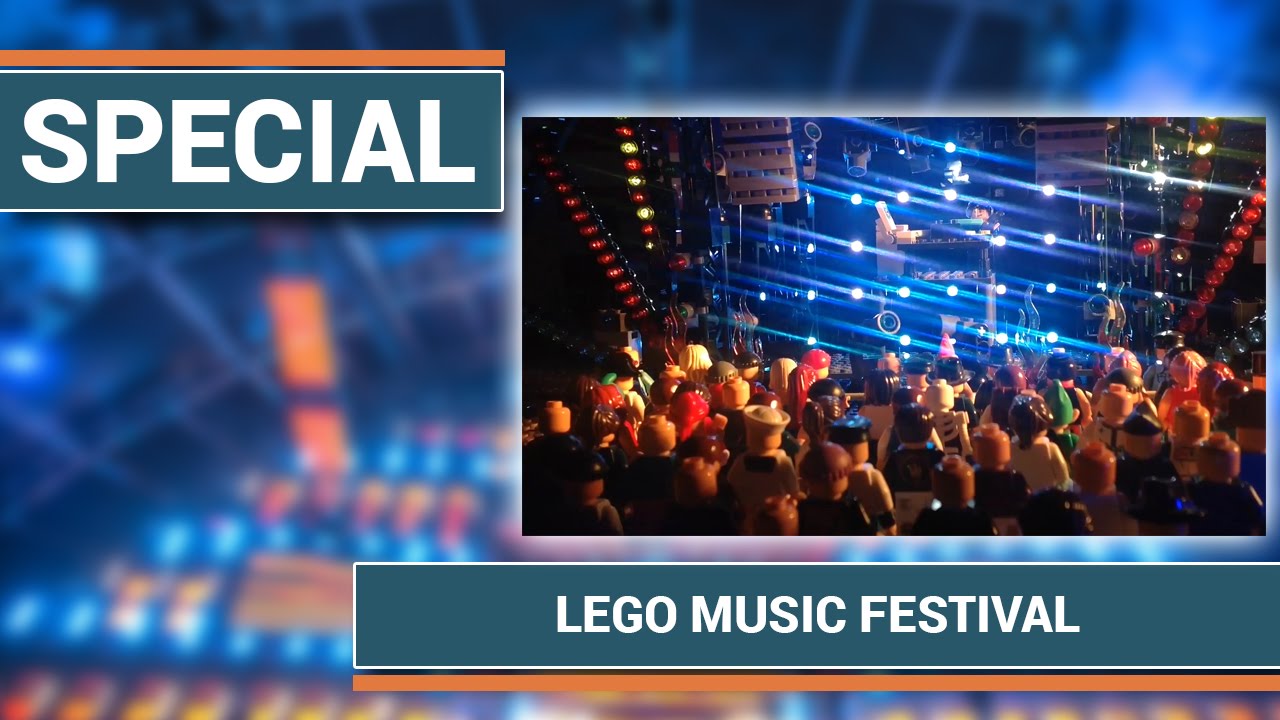 Worlds best Lego stage festival with more than 2000 pieces
