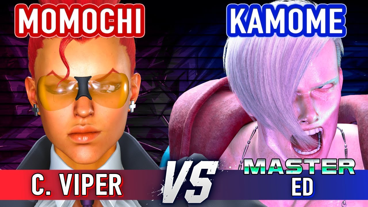 SF6 ▰ MOMOCHI (C. Viper) vs KAMOME (Ed) ▰ Street Fighter 6 High Level Gameplay